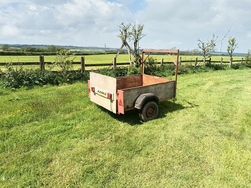 Car trailer heavy duty half - trailer,