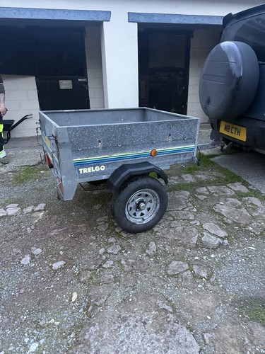 Trelgo galvanised tipping car - trelgo,