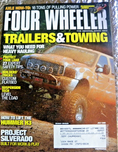 Four wheeler magazine - magazine, july