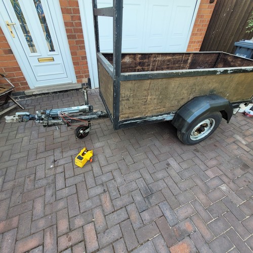 Builders braked trailer - builders,