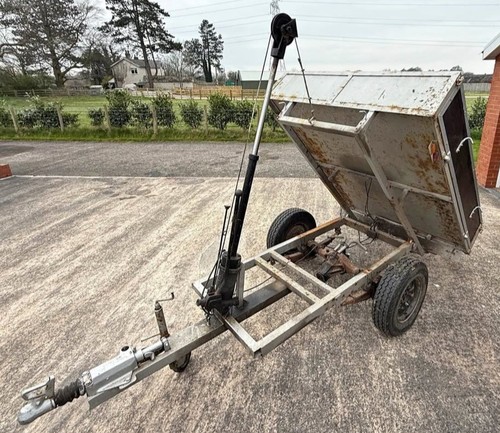 Small tipping trailer - small,